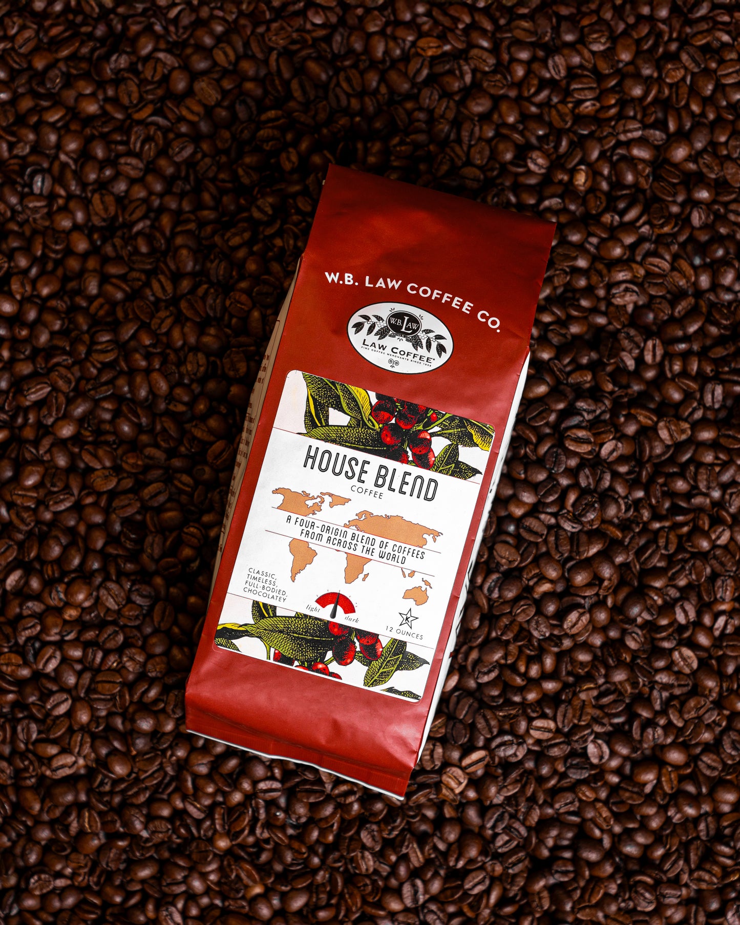 House Blend Goes Dark Bundle (3 Pack- House Blend, Family Reserve, Dark Roast)