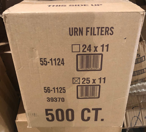 (Size 25x11) Urn Coffee Filters